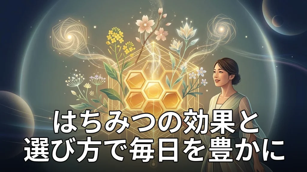 はちみつの効果と選び方で毎日を豊かに