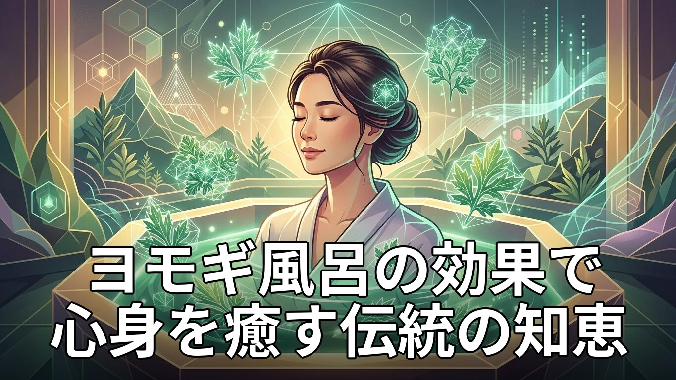 ヨモギ風呂の効果で心身を癒す伝統の知恵