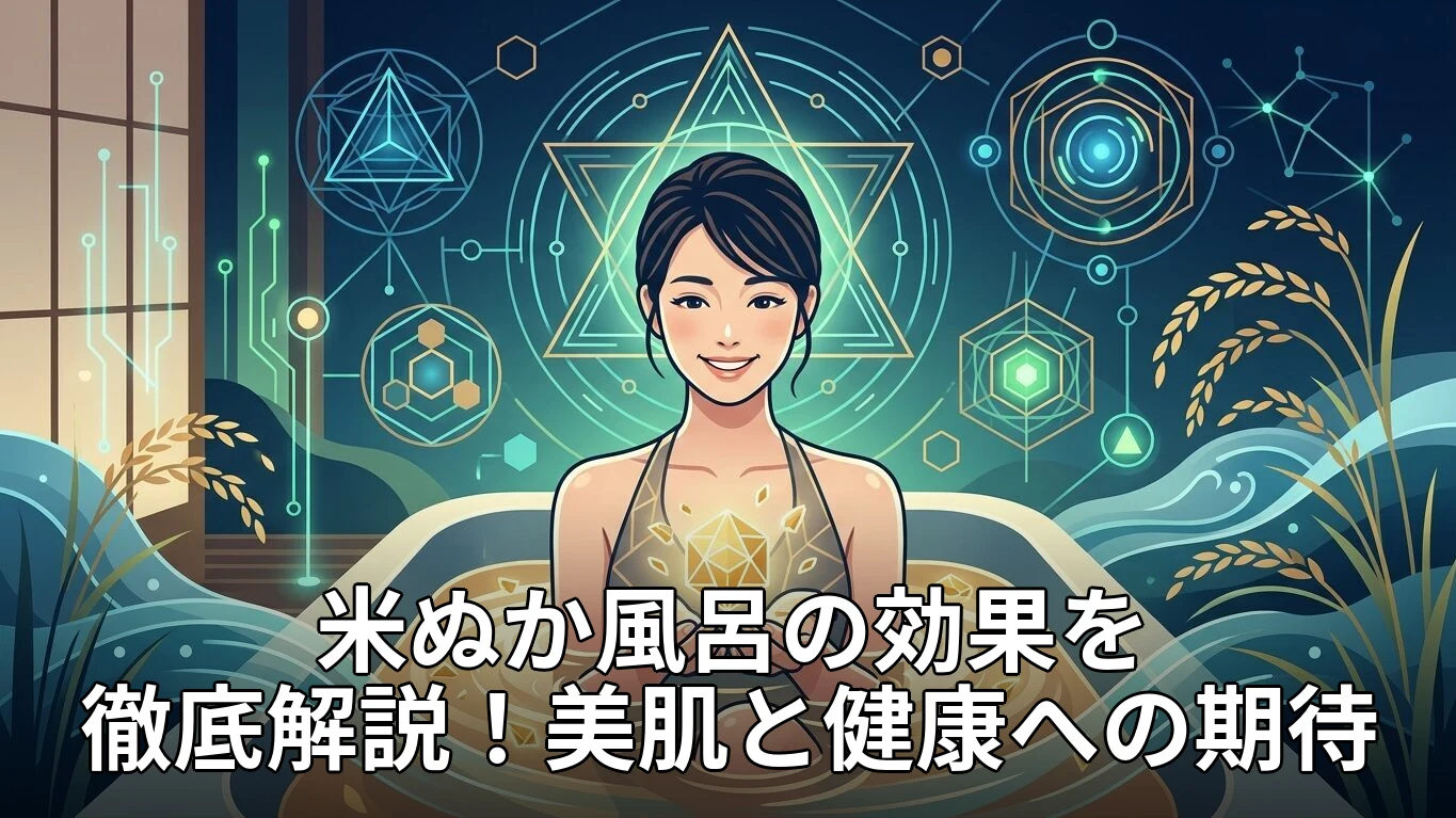 米ぬか風呂の効果を徹底解説！美肌と健康への期待